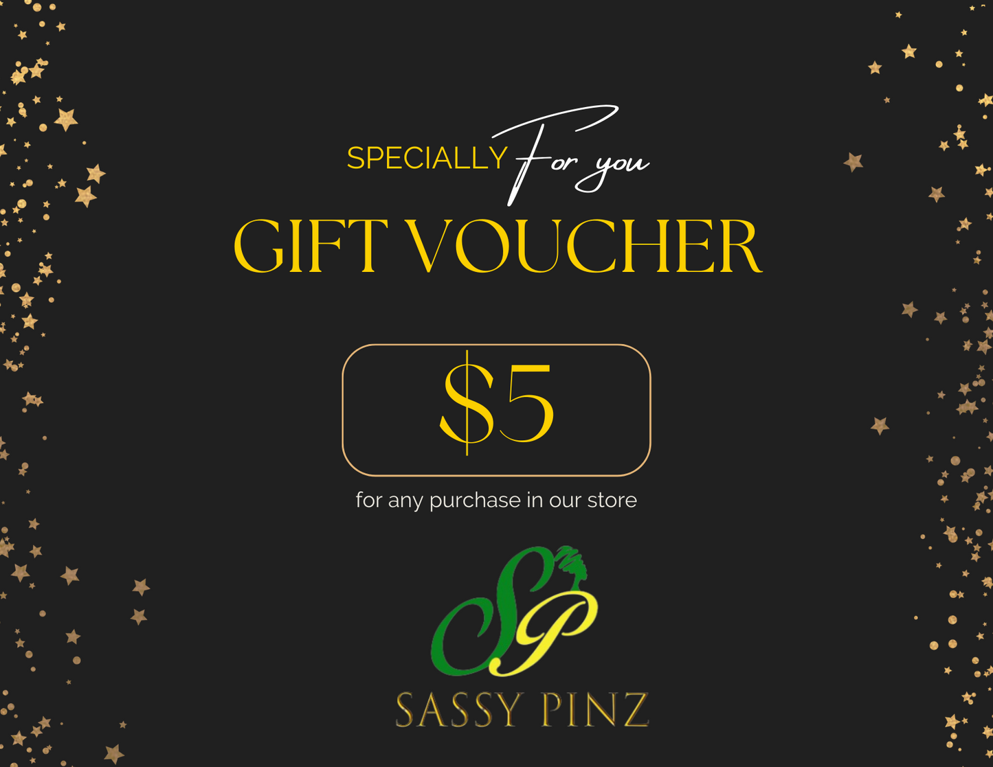 Carte-cadeau Sassy Pinz