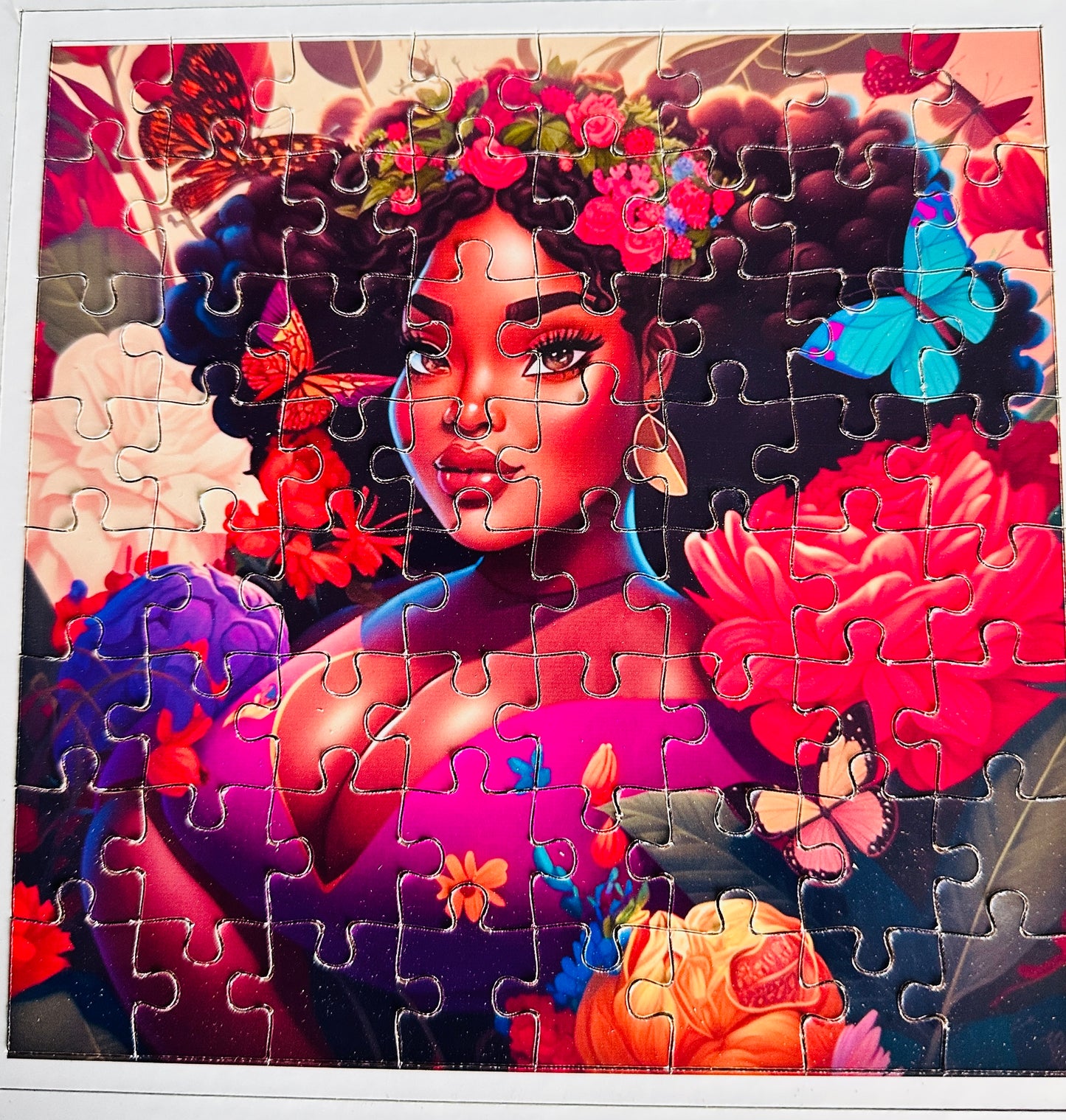 Melanin Kween Jigsaw Puzzle