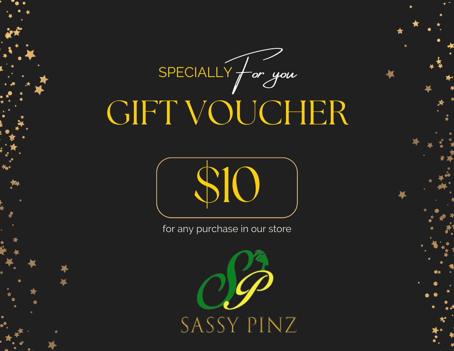 Carte-cadeau Sassy Pinz