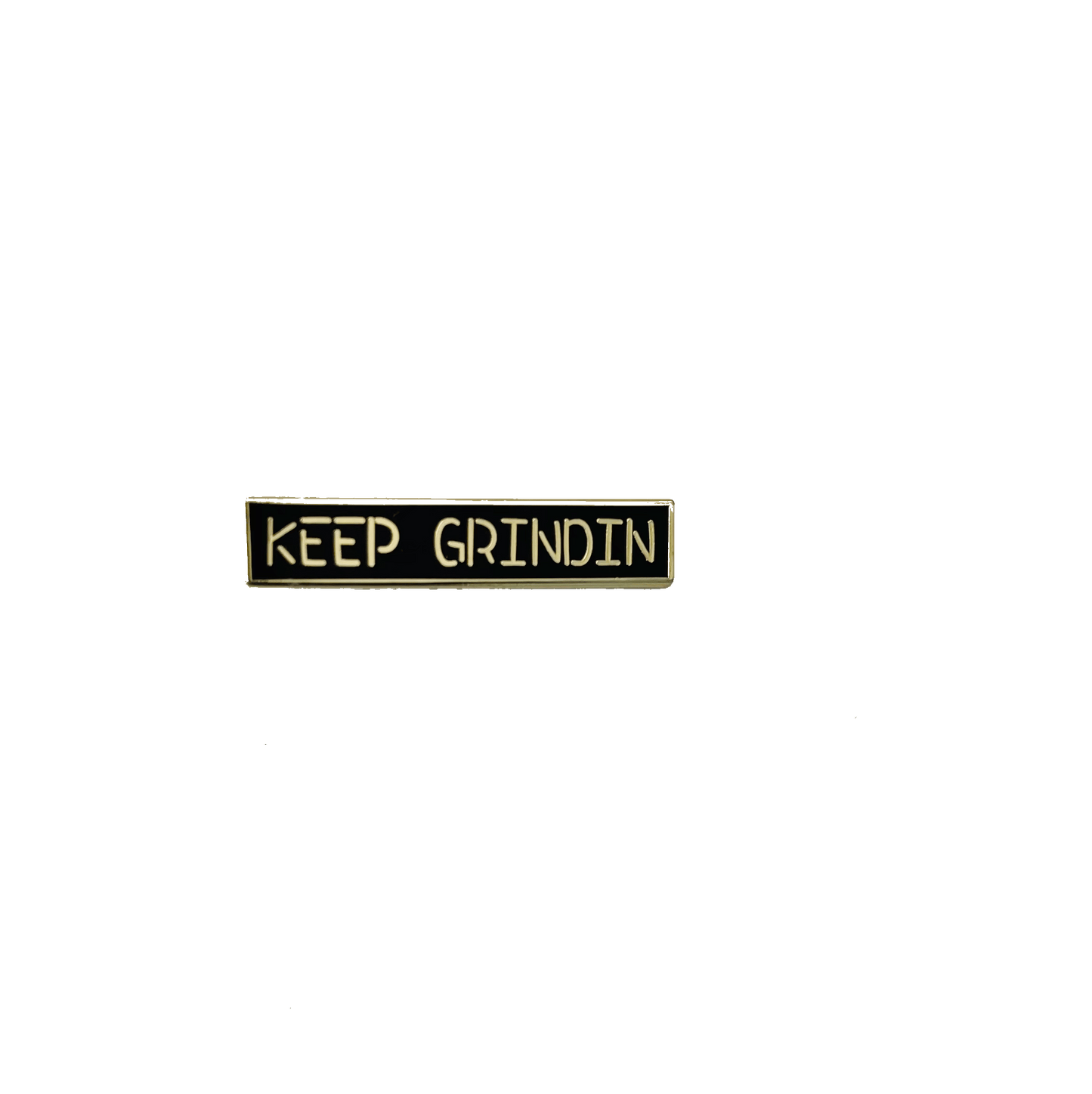 Keep Grindin' Lapel Pin