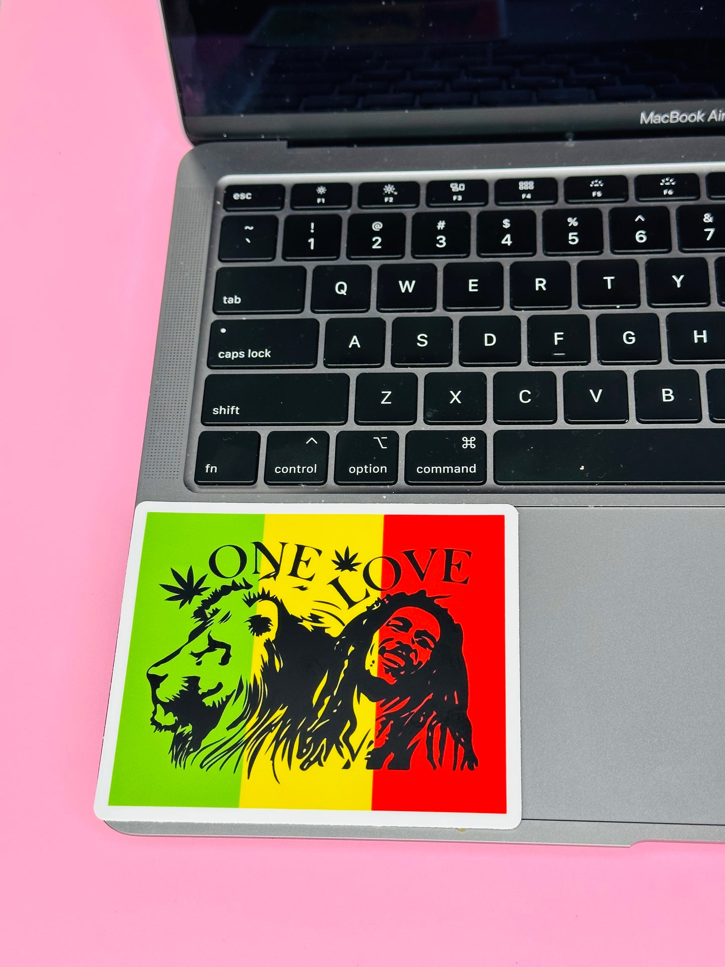 One Love Marley Reggae Sticker
