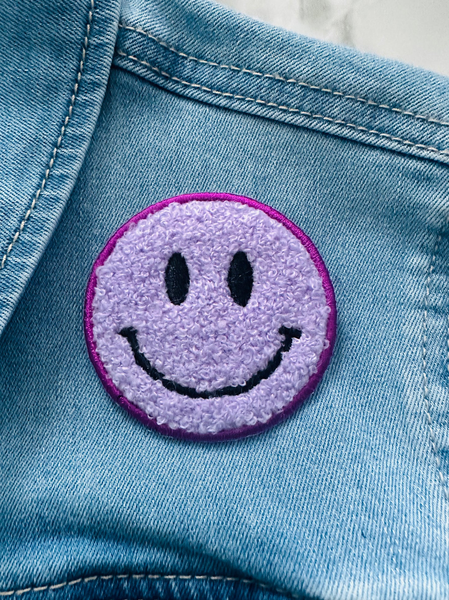 Écusson chenille Emoji Smiley