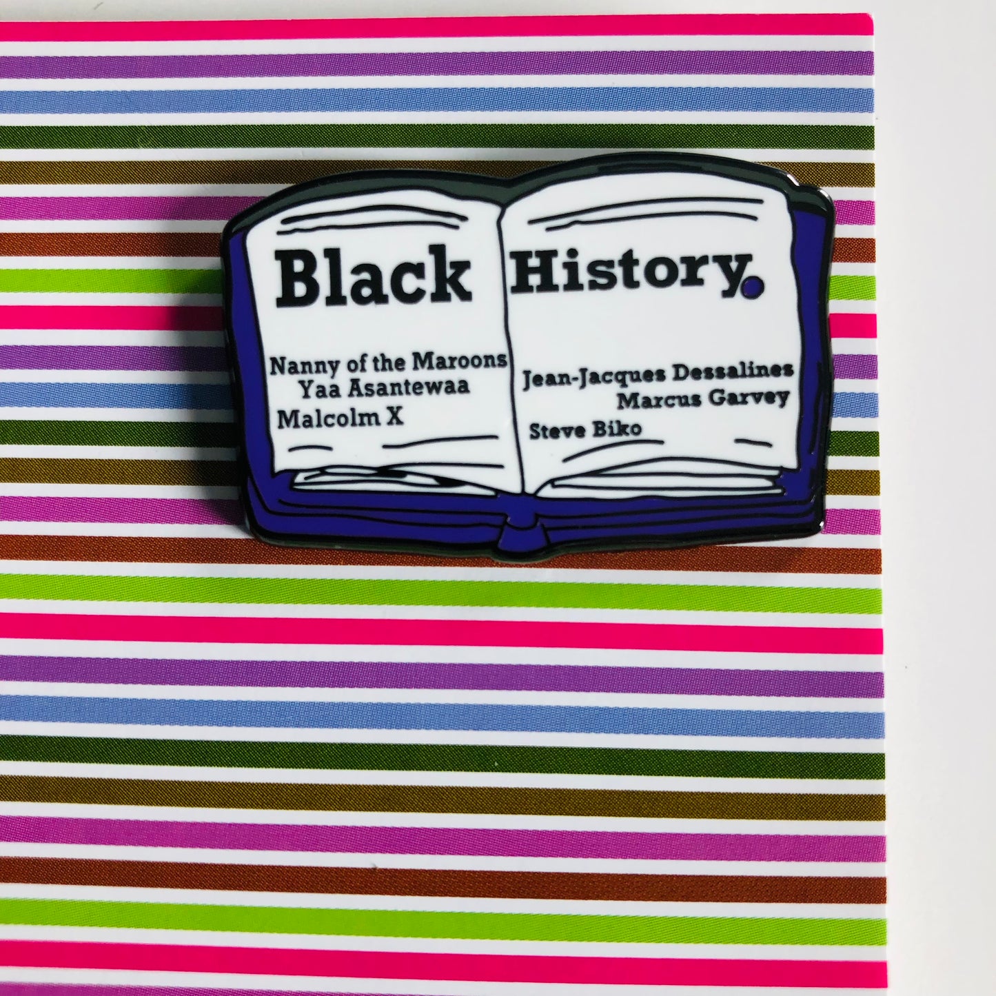 Black History Periodt Lapel Pin