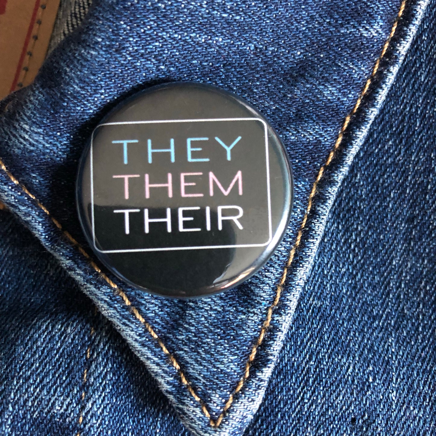 Boutons Pinback triple pronom
