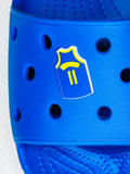 Warriors Splash Bros Croc Charm