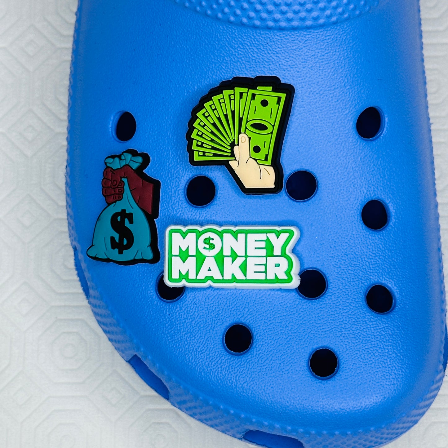 Money Hustler Croc Charm