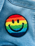 Smiley Emoji Chenille Patch