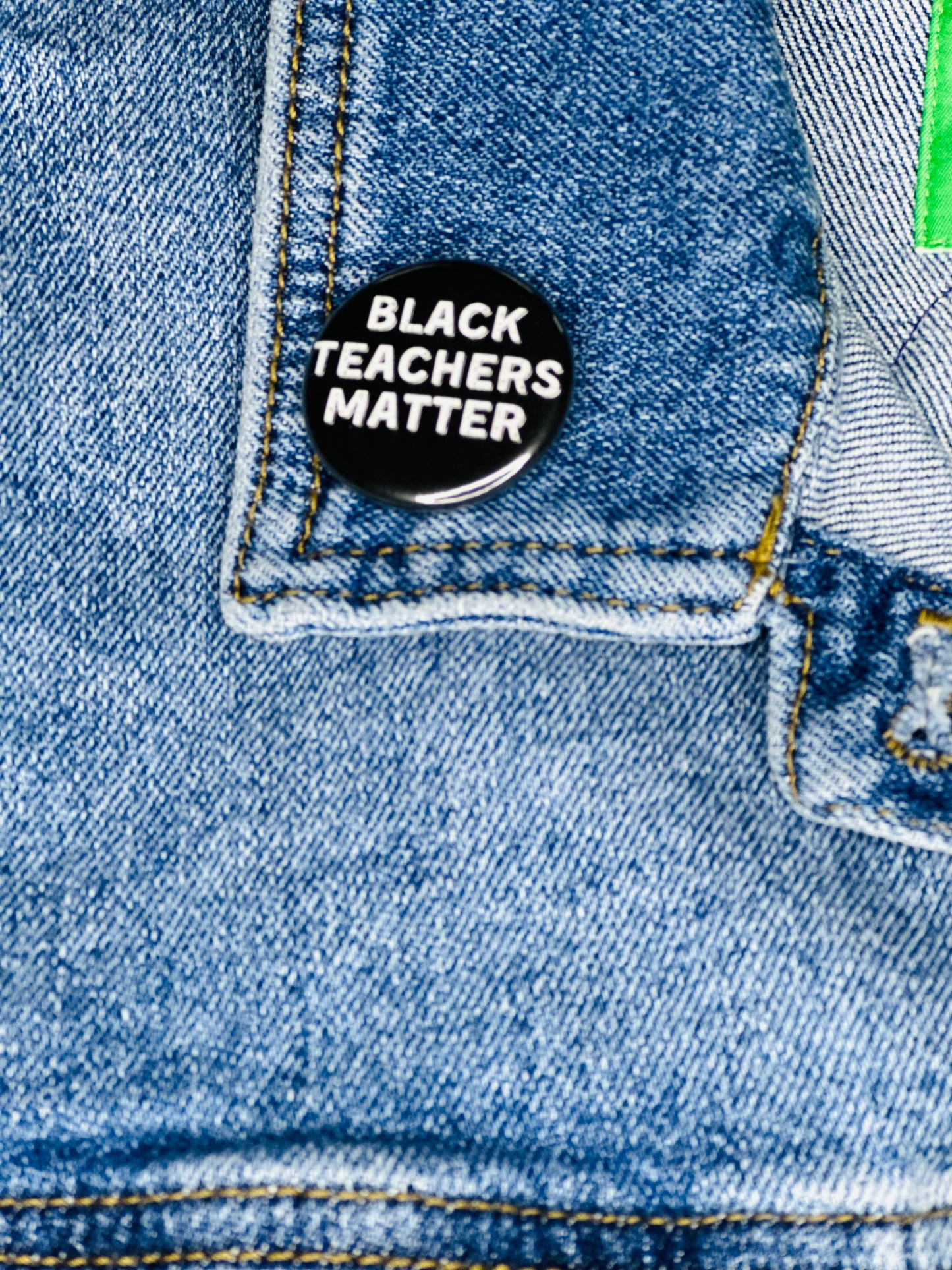 Pères noirs Black History Matters Pinback Button