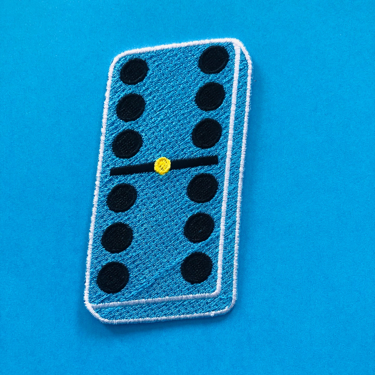 Double Six Domino Patch