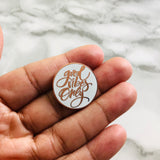 Good Vibes Only Lapel Pin