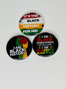 Black History Bundle 2.25' Pinback Button