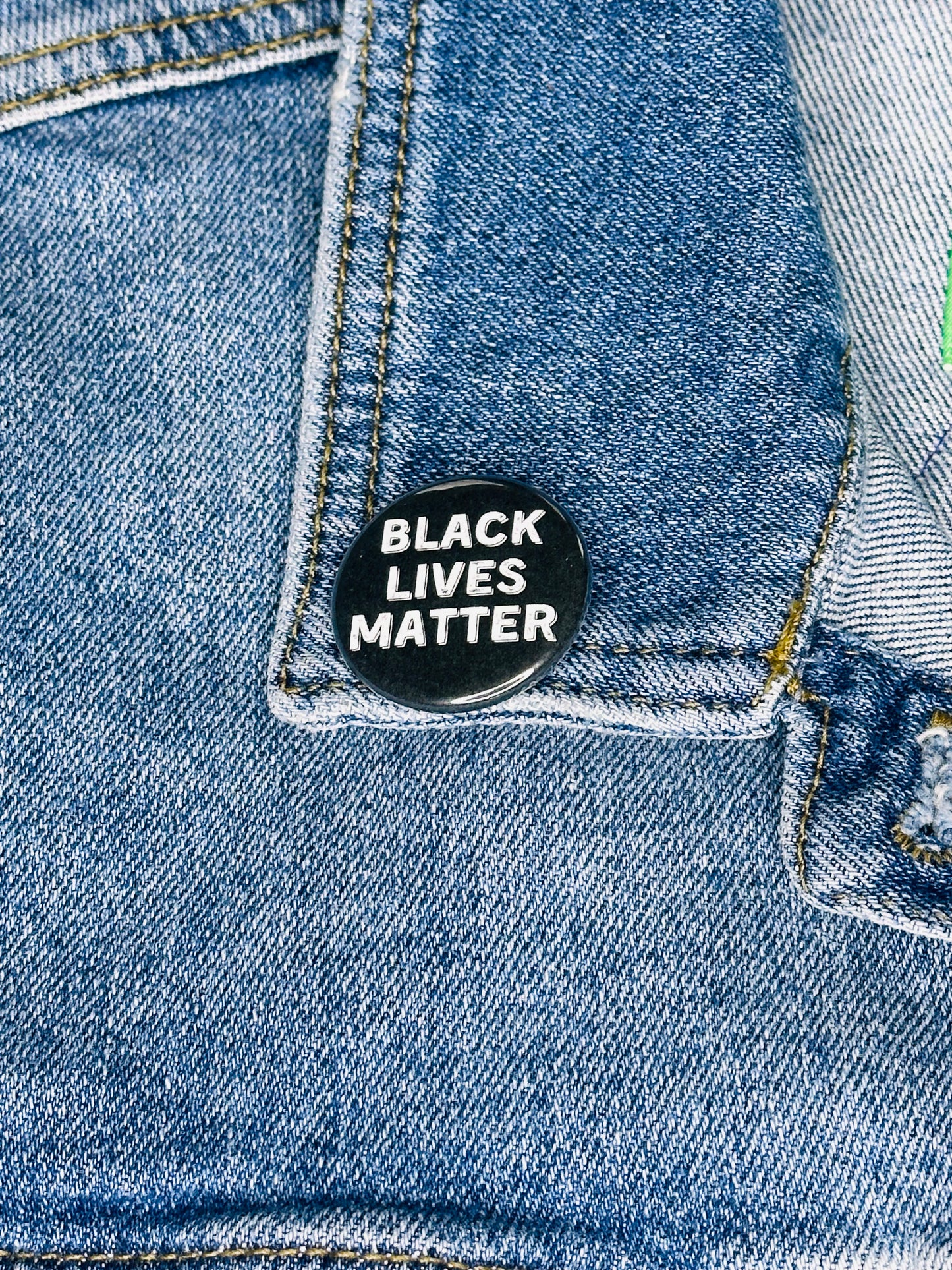 Pères noirs Black History Matters Pinback Button