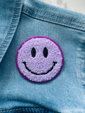 Smiley Emoji Chenille Patch