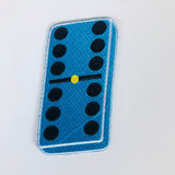 Double Six Domino Patch