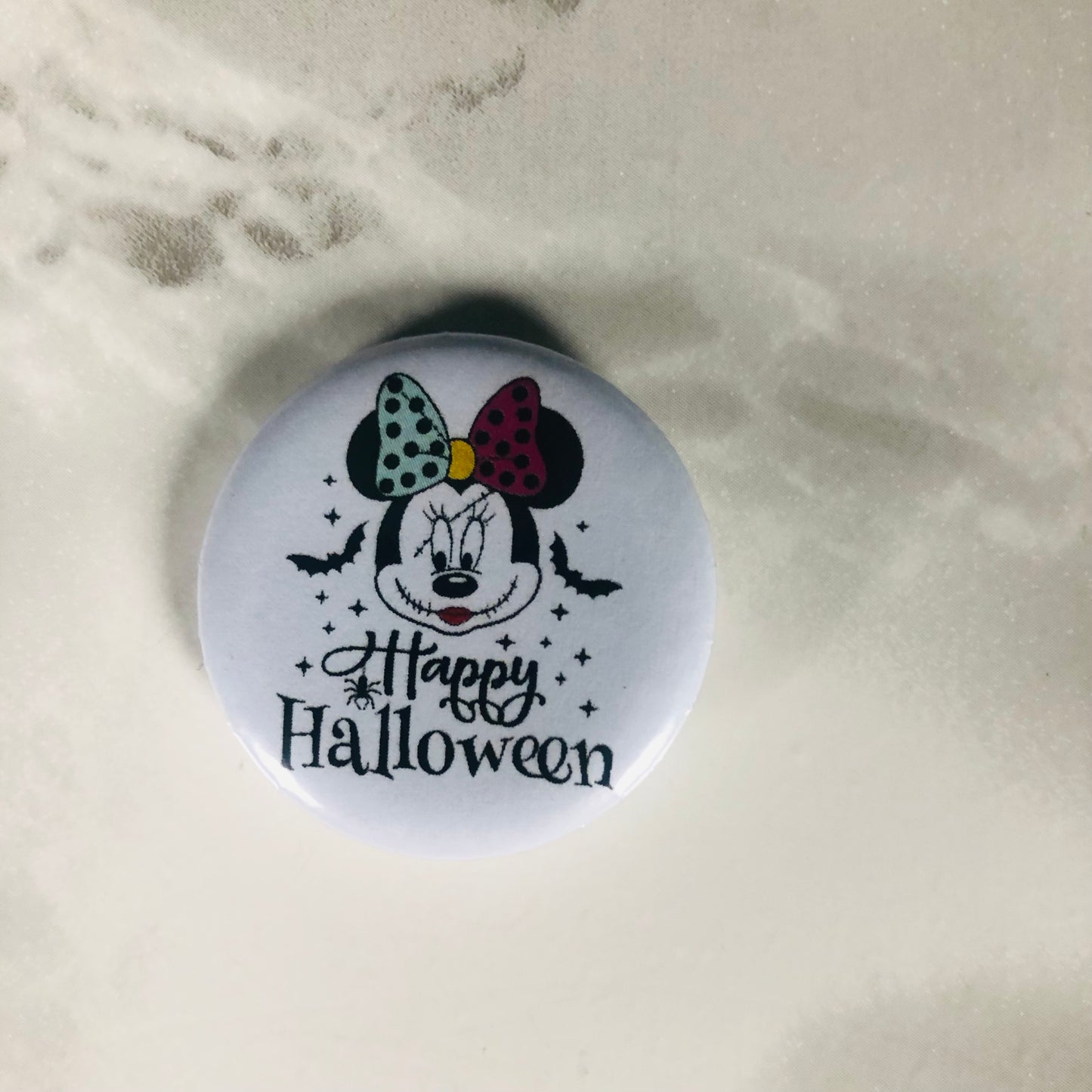 Minnie Halloween Pin Button