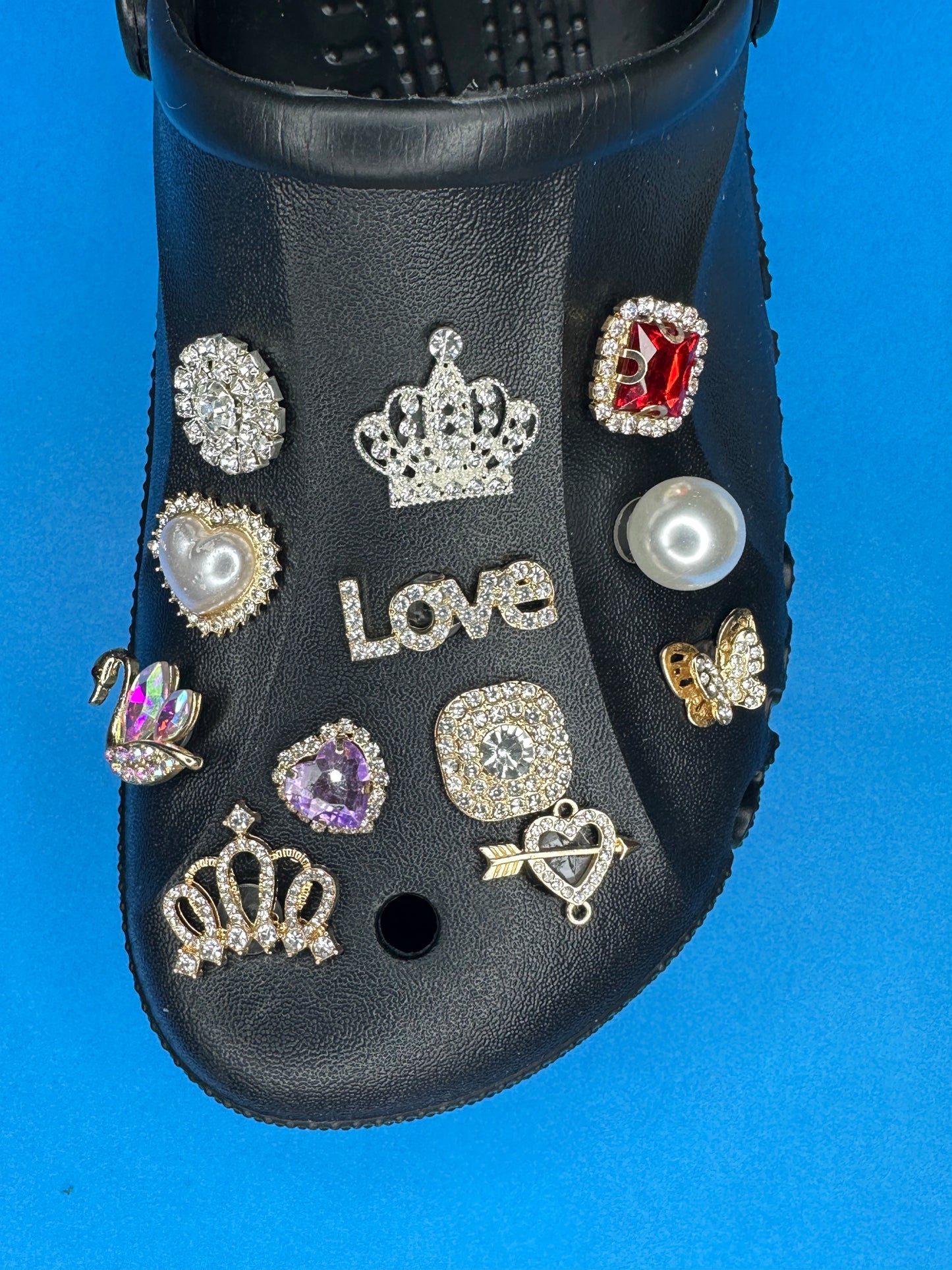 Luxury Bling Croc Shoe Charm