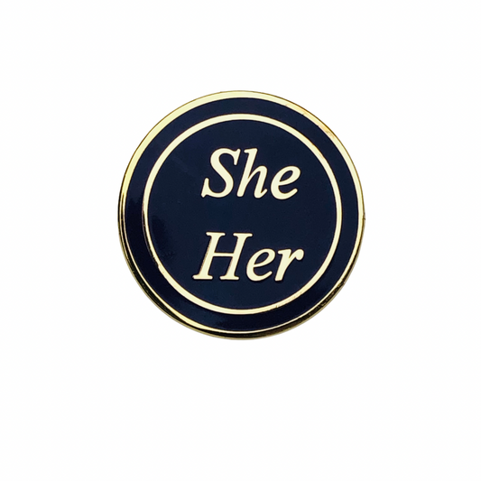 She/Her He/Him They/Them Pronun Lapel Pins